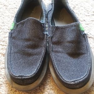 Sanuk slip on loafer
